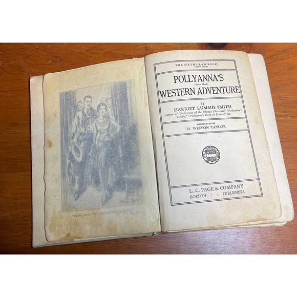 Pollyanna’s Western Adventure by Harriet Lummis Smith (1929) First Edition - Picture 5 of 10